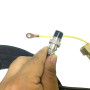 SUSEMSE P80 Torche de coupe plasma onduleur à arc pilote sans contact 2 pins compatible avec machine de découpe à plasma CNC CUT