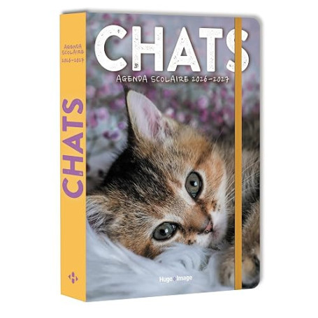 Agenda scolaire chats 2026-2027