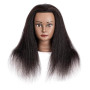 Mannequin Head with Human Hair 18'' Cosmétologie Mannequin Head with 100% Real Human Hair Mannequin Head für Flechten Coiffeurs