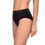Channo Culotte en Coton pour Femme, Taille Haute et sans Couture. Élastique, Doux et Confortable, Couleurs Unies