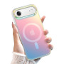 JETech Coque Magnétique pour iPhone Air, Iridescente | Compatible avec MagSafe, Bouton de Contrôle de Caméra, Étui Housse Transl