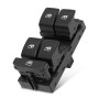 GraceGalaxy Interrupteur Lève-Vitre Électrique 8 Broches pour Golf Mk7 Pas-sat B8 Tig-u-an Leon,Commande Bouton Lève-vitre,5G095