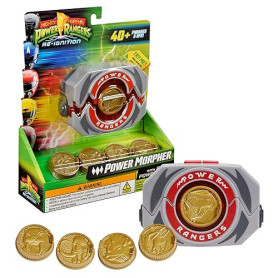 Power Rangers, Power Morpher électronique, Fonctions sonores et Lumineuses, Accessoires Inclus, pour Les Enfants dès 4 Ans, PWG0
