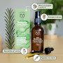 BIONOBLE Huile de Romarin pour Cheveux Bio - Pousse, Anti-Chute - 100ml | 100% d'Origine Naturelle - Huile Pousse Cheveux, Huile