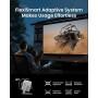 JMGO New N1S 4K Mini Videoprojecteur, Triple Laser, 1700 ISO Lumens, GTV | Gimbal Instantané Autofocus, Netflix, 110% BT.2020, H