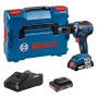 Bosch Professional 18V System perceuse-visseuse sans-fil GSR 18V-55 (couple max. 55 Nm, régime à vide 1 800 tr/min, avec 2 batte