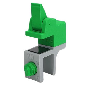 GOWENIC Paquet de 3 Gabarits de Traçage à Pince Rapide |Outil Réglable pour Remplissage d'armoire à Bois 12-20mm, Carcasse 16-24