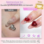 Makartt 30ml Rhinestone Glue Gel 3D Nail Art – Adhésif Super Fort pour Strass, Bijoux et Décorations