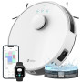 Lefant M1 Robot Aspirateur Laveur 2 en 1, 5500Pa, Navigation LiDAR, Cartographie Multi-étage, Zones Virtuelles, Connecté par Ale