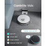 Lefant M1 Robot Aspirateur Laveur 2 en 1, 5500Pa, Navigation LiDAR, Cartographie Multi-étage, Zones Virtuelles, Connecté par Ale