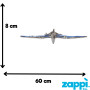 Zappi Co Childrens Stuffed Soft Cuddly Pterodactyl (20"/ 50cm) Safari Animals Collection Plush Teddy New Born Child First