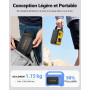 VTOMAN Jump 100 station portable, 89,6Wh LiFePO4, 100W CA charge PD 65W | Cellules LiFePO4 sûres durables, charge multi-appareil