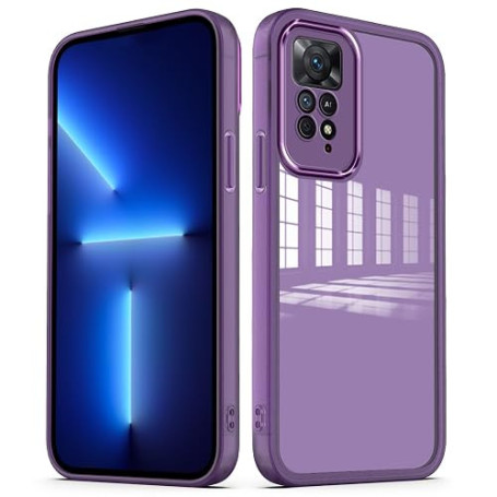 YUXING Coque pour Xiaomi Redmi Note 11 Pro Plus Pro+ 5G Étui Transparente avec Caméra Arrière Protecteur Housse Très Mince et An