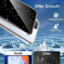 Vauki Verre Trempé Anti Espion pour Xiaomi Redmi Note 11 Pro avec Caméra Arrière Protecteur [2+2 Pièces],Anti-Espion Film Protec
