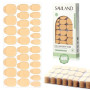 SAVILAND 600 Pads Mini-adhésifs Végétaux pour Faux Ongles Gel Pad Ongles | Faux Autocollants à Ongles Double Face Ultra Fins et