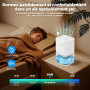 Deshumidificateur d Air Anti Moisissure 500ML, Éco Electrique Déshumidificateurs Maison Compact, Silencieux et Efficace avec Arr