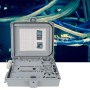 Buachois Boîte à Bornes à Fibre Optique, Boîtier de Répartition de Terminaison Ftth Étanche à 12 Cœurs, Boîtier de Distribution