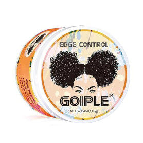 Edge Control Cire Pour Femmes Noires Tenue Forte, Non Grasse, Gel Plus Lisse, Cheveux Afro Pour Cheveux Noirs, Brillance, Gel Ch