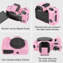 RAIALL Étui pour appareil photo Canon EOS R50, étui de protection souple en silicone pour appareil photo Canon EOS R50 Vlogging,