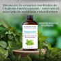 Majestic Pure Huile Essentielle de Menthe Poivrée, 60ml | Avec compte-gouttes en verre – Huiles essentielles pour diffuseur, aro