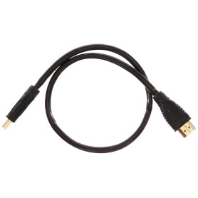PremiumCord Câble HDMI Haut Débit 4K M/M, 10,2 Gbit/s Avec Ethernet, Compatible Vidéo 4K@30 Hz, Full HD 1080p, Deep Color, 3D, A