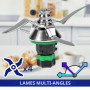 Lame De Rechange Pour Thermomix Tm6/Tm7, Couteau MéLangeur En Acier Inoxydable Avec Bague D'éTanchéIté, Compatible Avec Robot Cu