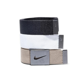 Nike 3 Pack Web Belt Ceinture Homme (lot de 3)