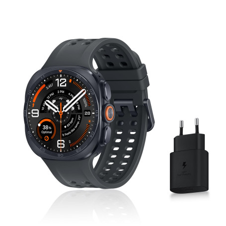 Samsung Galaxy Watch Ultra2, Connectivité 4G LTE, 47 mm, Noir Titane | Montre Sport pour le Trail, la Plongée, le Cyclisme avec 