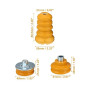 QUARKZMAN Montage Amortisseur Pare-Chocs Pour BMW E82 128i 08-13 | Matériau: Polyuréthane, Plastique, Métal, Couleur: Jaune, Noi