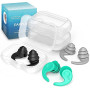 Bouchon Oreille Piscine, 3 Paires de Bouchons d'oreilles de Natation en Silicone Réutilisables et Imperméables pour le surf et a