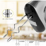 Batteur Électrique 500W Haute Puissance 5 Vitesses Réglables 9 Accessoires | Fouet Électrique avec Bouton d'Éjection 2 Batteurs