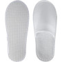 Lot de 20 paires de pantoufles jetables avec pochette pour invités, pantoufles en vrac pour hôtel, spa, voyage, maison sans chau