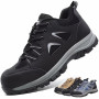 CYKYGGO Chaussures de Sécurité Hommes Femme Légère Chaussures de Travail | Basket de Securite Confortable Embout Protection Acie