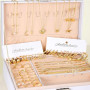 JSTHHTT 46 Pcs Parure Bijoux Femme, Bracelet Femme, Bijoux Femme, Collier Femme Or, Bagues, Boucles d'Oreilles Créoles, Lot de B