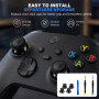 Réparation Joysticks Analogiques, Kit pour Manettes Series X/S, One X/S, One Elite, 4 Thumbsticks + Tournevis T8/T6 + Outil de L