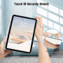 FINTIE Coque pour iPad A16 11e Génération 11" 2025/iPad 10e Gén 10.9" 2022 | Étui avec Porte-Stylet, Coque Fine Transparente Giv