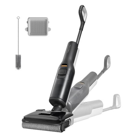 roborock F25 Aspirateur Laveur Senza Fili 20k Pa,Design 180° à Plat | Autonettoyage à Haute température de 90 °C, séchage Rapide