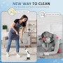 FYDEE Brosse de Nettoyage Électrique, 3000mAh, 7 Têtes, IPX7, Salle de Bain | Brosse Rotative sans Fil avec Autonomie 100 Min, I