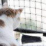 EVBOTGEE Filet pour Chat de Balcon et fenêtre 6x3m, sans perçage, en Nylon Haute résistance, pour terrasse, fenêtres et Portes.