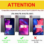 Dlahaby Coque pour Lenovo Tab P11 Plus TB-J616 / Tab P11 TB-J606 11 Pouces,Rotation à 360 degrés en Cuir PU avec Support étui de