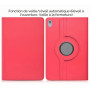 Dlahaby Coque pour Lenovo Tab P11 Plus TB-J616 / Tab P11 TB-J606 11 Pouces,Rotation à 360 degrés en Cuir PU avec Support étui de