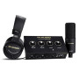 M-AUDIO M-Track Duo HD Pack d'Enregistrement Studio | 2 Entrees XLR/TRS, 2 Sorties TRS, 24 Bits/192kHz, Microphone a Condensateu