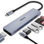 BENFEI Hub USB C 7 en 1, Adaptateur multiport USB-C, avec HDMI (certifié 4K @ 60Hz), Alimentation 100 W, 3 Ports USB 3.0 5 Gbps/