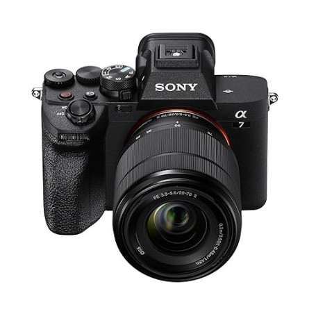 Sony Alpha 7 IV – Appareil Photo Hybride Plein Format 33 MP avec Objectif 28-70 mm II – Autofocus en Temps Réel, Rafale 10 i/s,