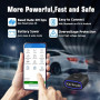 Vgate iCar Pro 2S Adaptateur Bluetooth OBD2 Check Engine Lecteur de Code véhicule Outils de Diagnostic pour iOS&Android et Windo