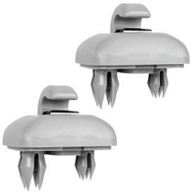 Lot de 2 Clips de Pare-Soleil pour Audi A4 B8, Support de Pare-Soleil Audi avec A1 A3 A4 A5 Q3 Q5 (8E0 857 562) A7 B6 B7 B8 S4 S