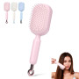 OuryTech Brosse Boucles, Brosse à Cheveux Bouclés Avec Massage Coussin d'Air, Peigne Boucles Et Démêlage Anti-Statique Pour Tous