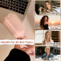 OuryTech Brosse Boucles, Brosse à Cheveux Bouclés Avec Massage Coussin d'Air, Peigne Boucles Et Démêlage Anti-Statique Pour Tous
