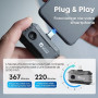 Thermal Master P1 Caméra Thermique pour iPhone & Android USB-C, X³ IR Résolution 320x240, -20°C à 600°C, 15x Zoom, 25 Hz Caméra