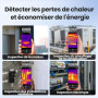 Thermal Master P1 Caméra Thermique pour iPhone & Android USB-C, X³ IR Résolution 320x240, -20°C à 600°C, 15x Zoom, 25 Hz Caméra